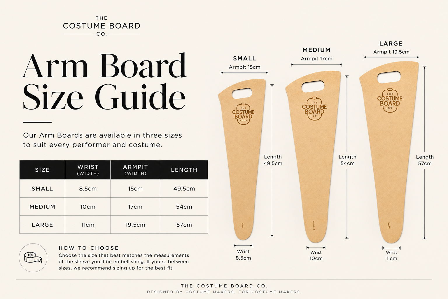 Costume Arm Board